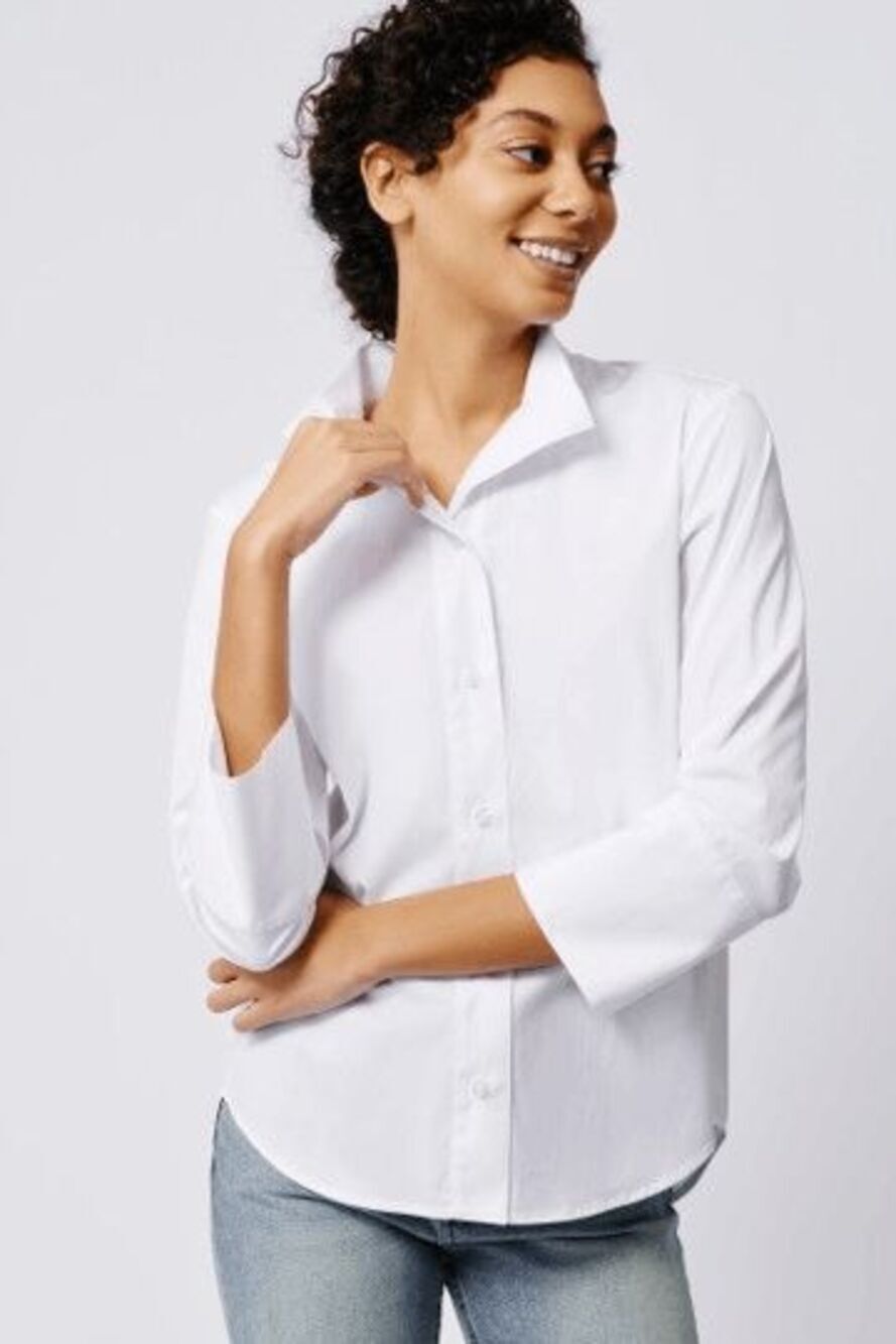 Kal Rieman Greta Placket Front Shirt | $295